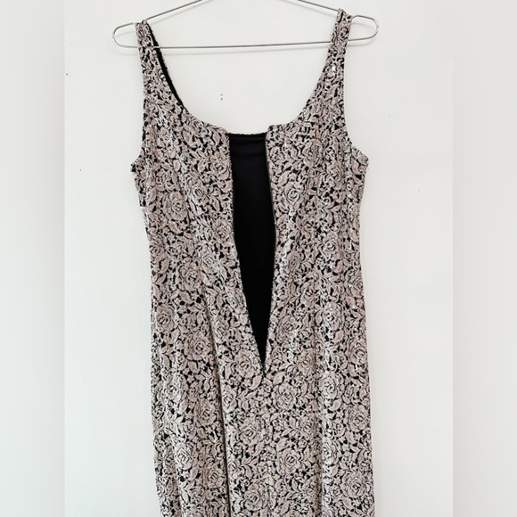 Vintage - Alex Evenings - Sequin Gown - Scoop Neck - Size 12 - Picture 10 of 15